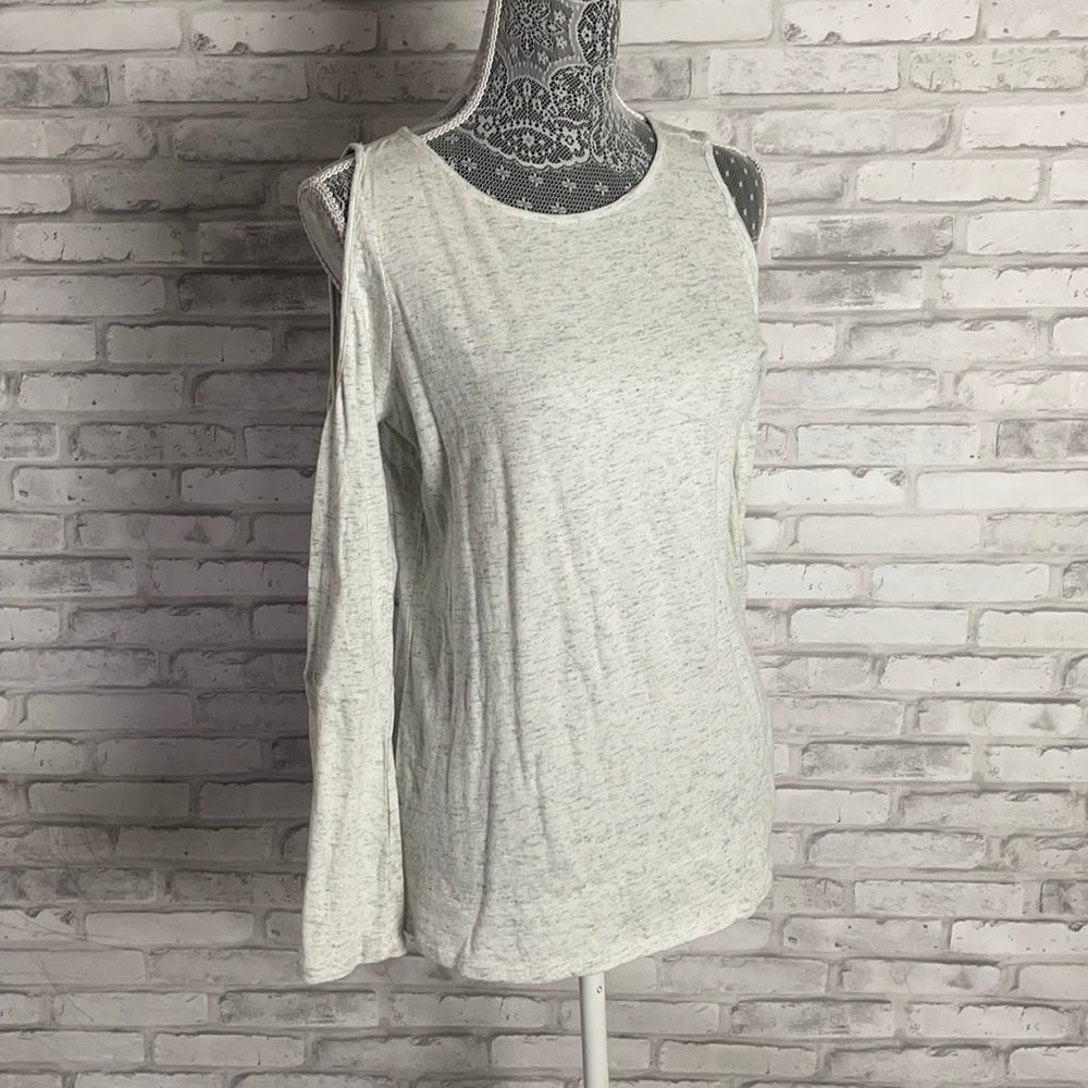 Loft Cold Shoulder Top